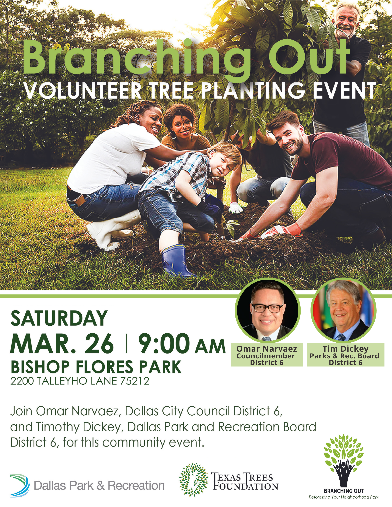 Volunteer Tree Planting Event