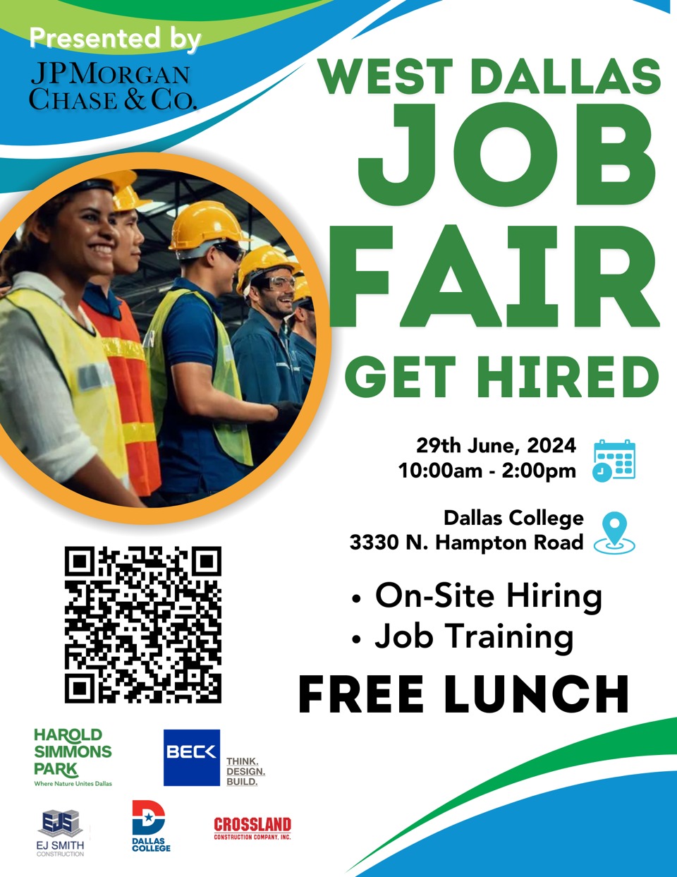 Harold Simmons Park — West Dallas Job Fair Dallas Free Press