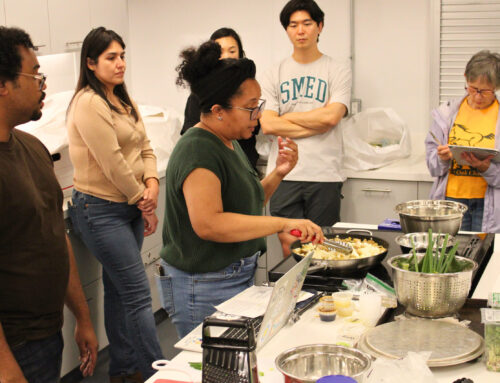 How a cooking class paired with a free bag of ingredients creates a recipe for healthy food access